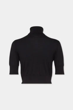 Cropped D2 Turtleneck