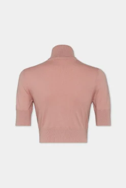 Cropped D2 Turtleneck