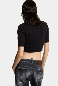 Cropped D2 Turtleneck