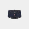 Dark 64 Wash Jean Hotpants