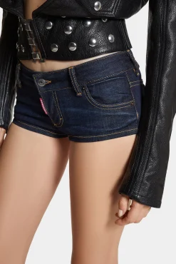Dark 64 Wash Jean Hotpants