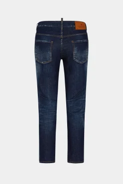 Dark Clean Wash Cool Girl Jeans