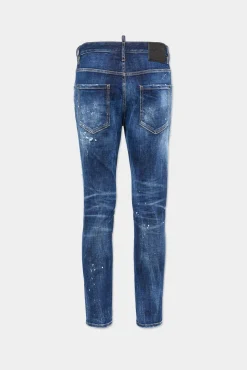 Dark Easy Wash Skater Jeans