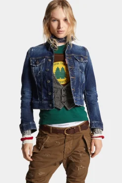 Dark Perfect Clean Wash Classic Jean Jacket