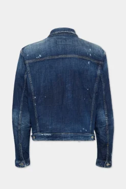 Dark Perfect Wash Over Jean Jacket