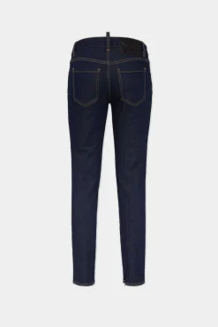 Dark Rinse Wash Medium Waist Twiggy Jeans