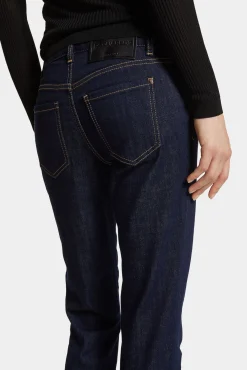Dark Rinse Wash Medium Waist Twiggy Jeans