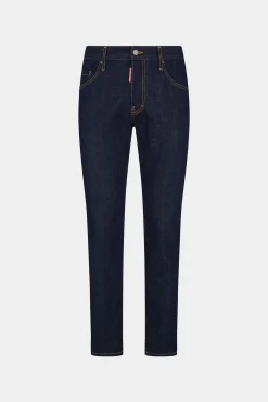 Dark Rinse Wash Skater Jeans