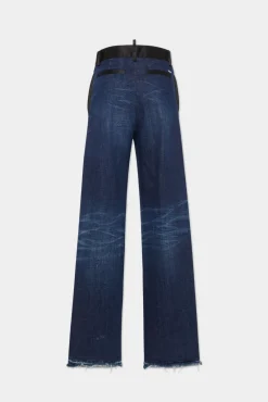 Dark Ripped Tuxedo Pant