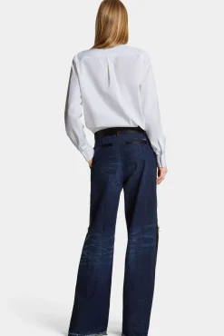 Dark Ripped Tuxedo Pant