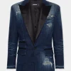 Dark Ripped Wash J.C. Denim Blazer