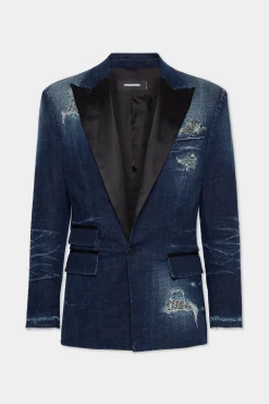 Dark Ripped Wash J.C. Denim Blazer