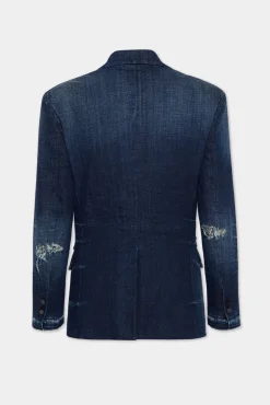 Dark Ripped Wash J.C. Denim Blazer