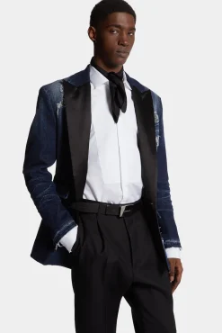 Dark Ripped Wash J.C. Denim Blazer