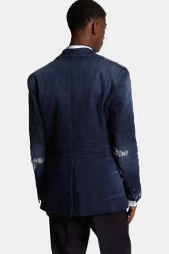 Dark Ripped Wash J.C. Denim Blazer
