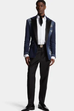 Dark Ripped Wash J.C. Denim Blazer