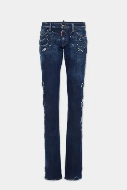Dark Rodeo Wash Bootcut Flare Sharpei Jeans