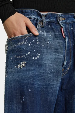 Dark Rodeo Wash Elastic Boxer Shorts
