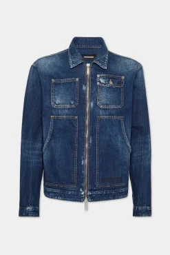 Dark Semplice Carpenter Jean Jacket