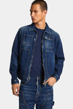 Dark Semplice Carpenter Jean Jacket
