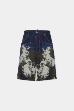 Dark Urban Camo Wash Surfer Shorts