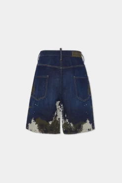Dark Urban Camo Wash Surfer Shorts
