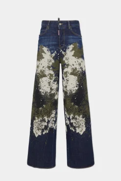 Dark Urban Camo Wash Traveller Jeans