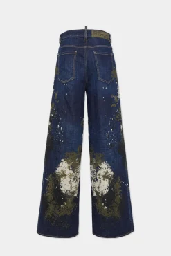 Dark Urban Camo Wash Traveller Jeans