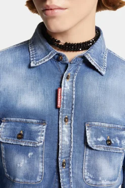 Dean Denim Mini Shirt