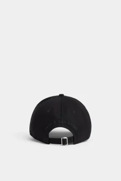 Deep Black Baseball Cap