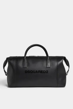 Deep Black Duffle Bag