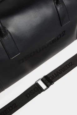 Deep Black Duffle Bag