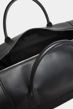 Deep Black Duffle Bag