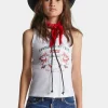 D2Kids Junior Cowboy Pizza Tank Top