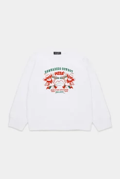 D2Kids Junior Cowboy Pizza Sweatshirt
