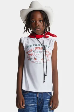D2Kids Junior Cowboy Pizza T-Shirt