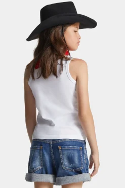D2Kids Junior Cowboy Pizza Tank Top