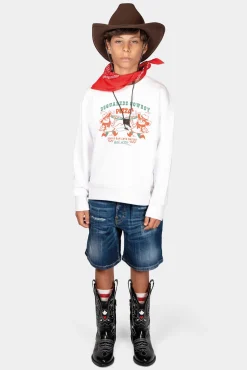 D2Kids Junior Cowboy Pizza Sweatshirt