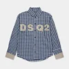 D2Kids Junior DSQ2 Check shirt