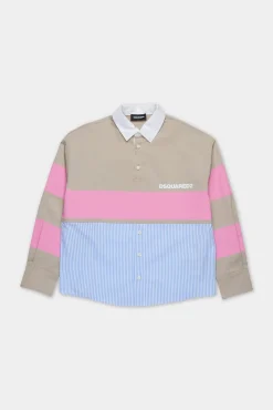 D2Kids Junior Hybrid Rugby Shirt
