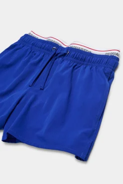 D2Kids Junior Jacquard Waist Swim Shorts