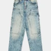 D2Kids Junior Light Ocean Drive Wash Loose Jeans