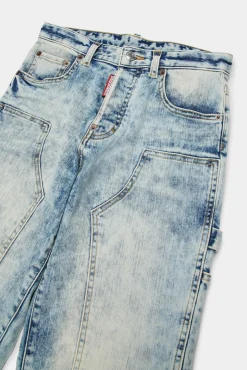 D2Kids Junior Light Ocean Drive Wash Loose Jeans