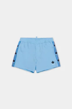 D2Kids Junior Maple Leaf Band Swim Shorts