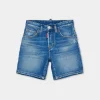 D2Kids Junior Medium Preppy Wash Jean Shorts