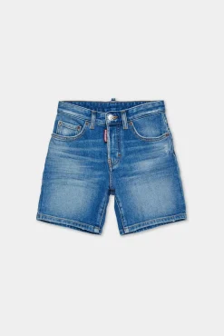 D2Kids Junior Medium Preppy Wash Jean Shorts