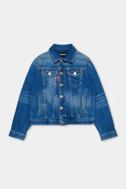 D2Kids Junior Medium Preppy Wash Jean Jacket