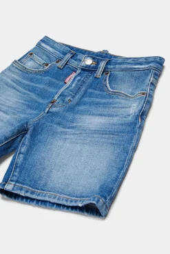 D2Kids Junior Medium Preppy Wash Jean Shorts