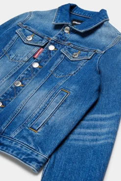 D2Kids Junior Medium Preppy Wash Jean Jacket