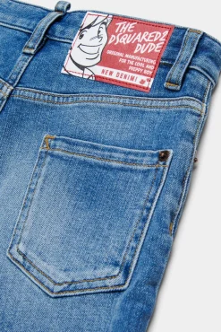 D2Kids Junior Medium Preppy Wash Jean Shorts